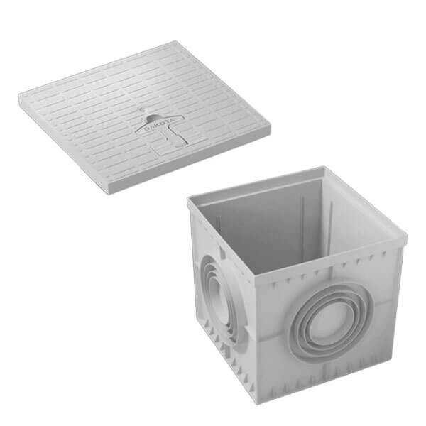 Caixa Esgoto PVC C/Tampa Reforçada