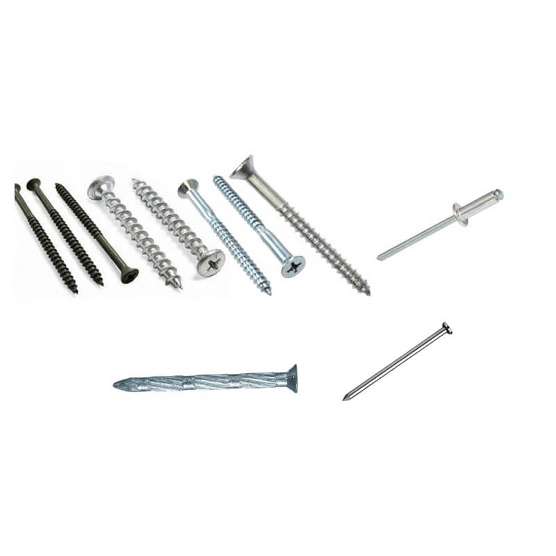 Pregos Aço/ Galvanizados/ Parafusos/ Madeira/ Inox/ Rebites